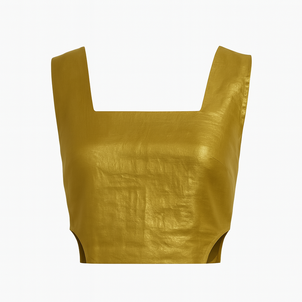 Golden Aura sleeveless top