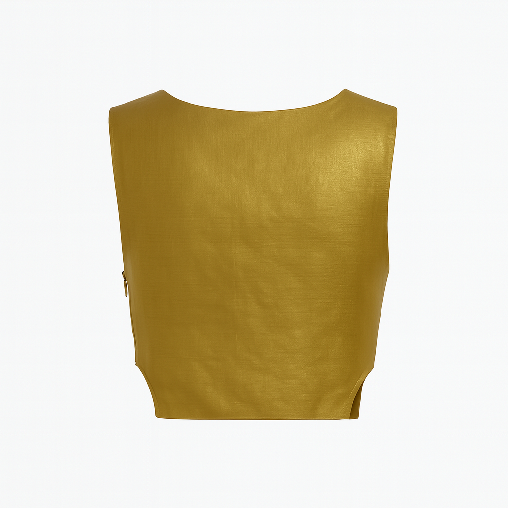 Golden Aura sleeveless top
