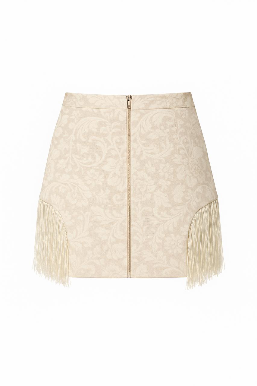 Floral Mini Skirt