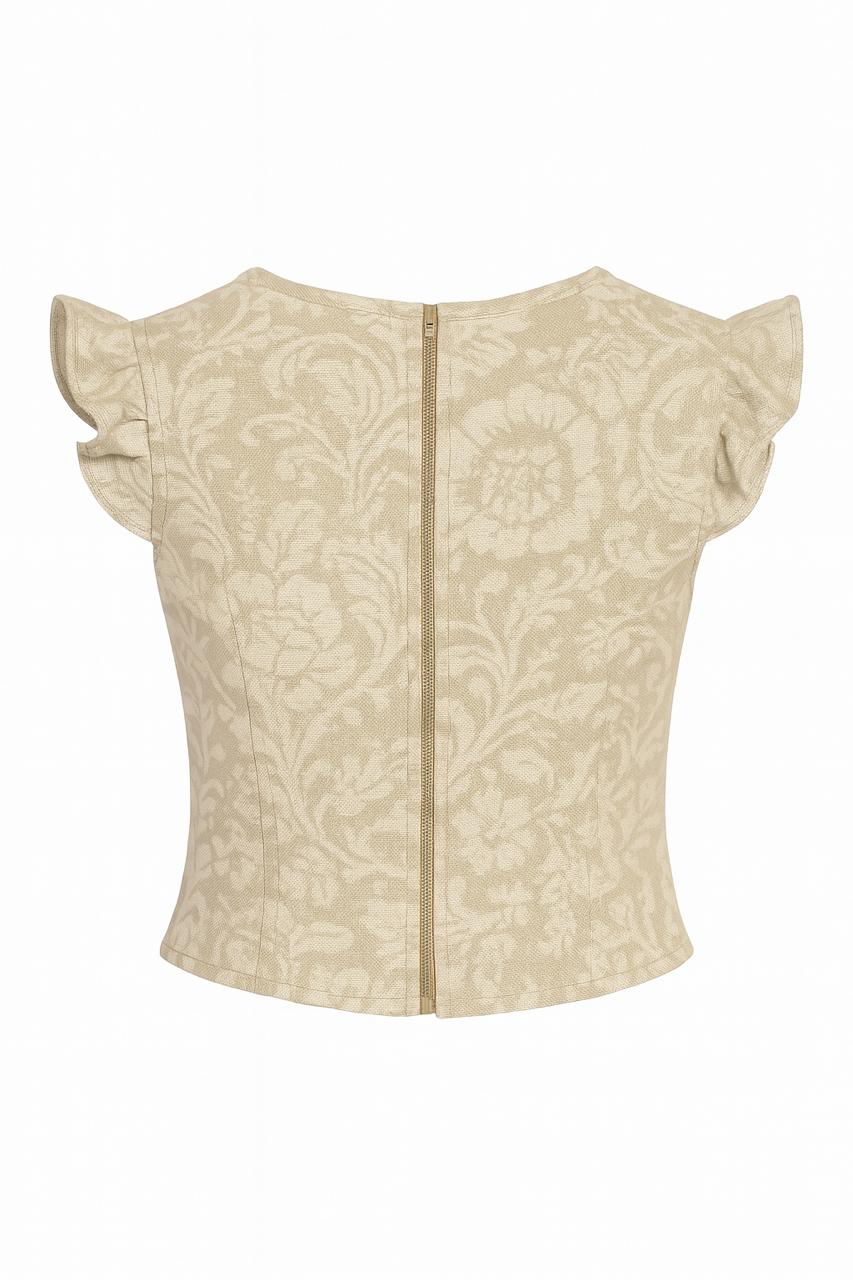 Floral Sleeveless Top