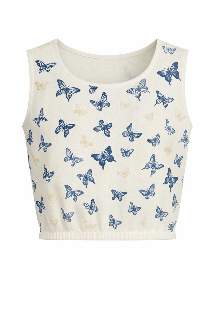 Tracksuit, Wide Sleeveless Top