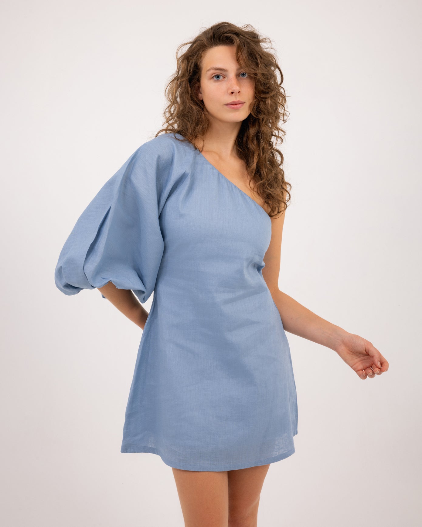 Puff Sleeved Dress