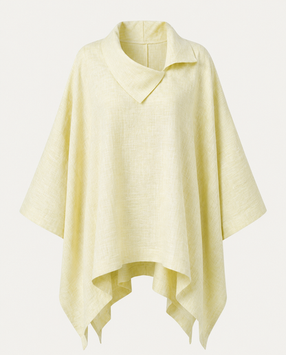 Linen Summer Poncho