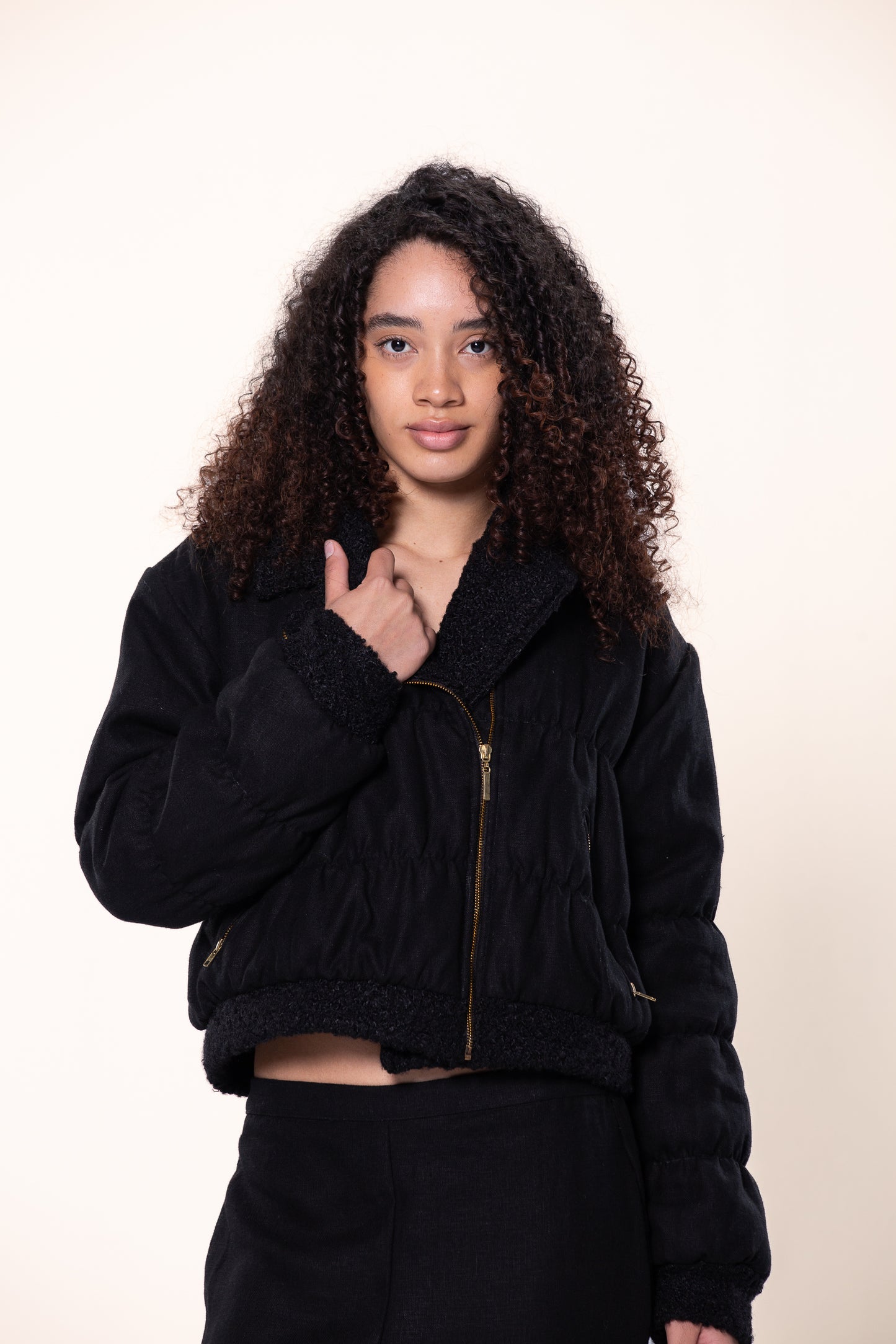Shamsa Shearling Jacket