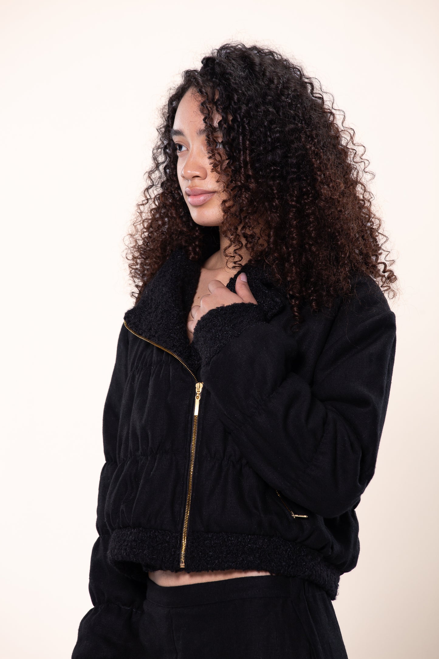 Shamsa Shearling Jacket