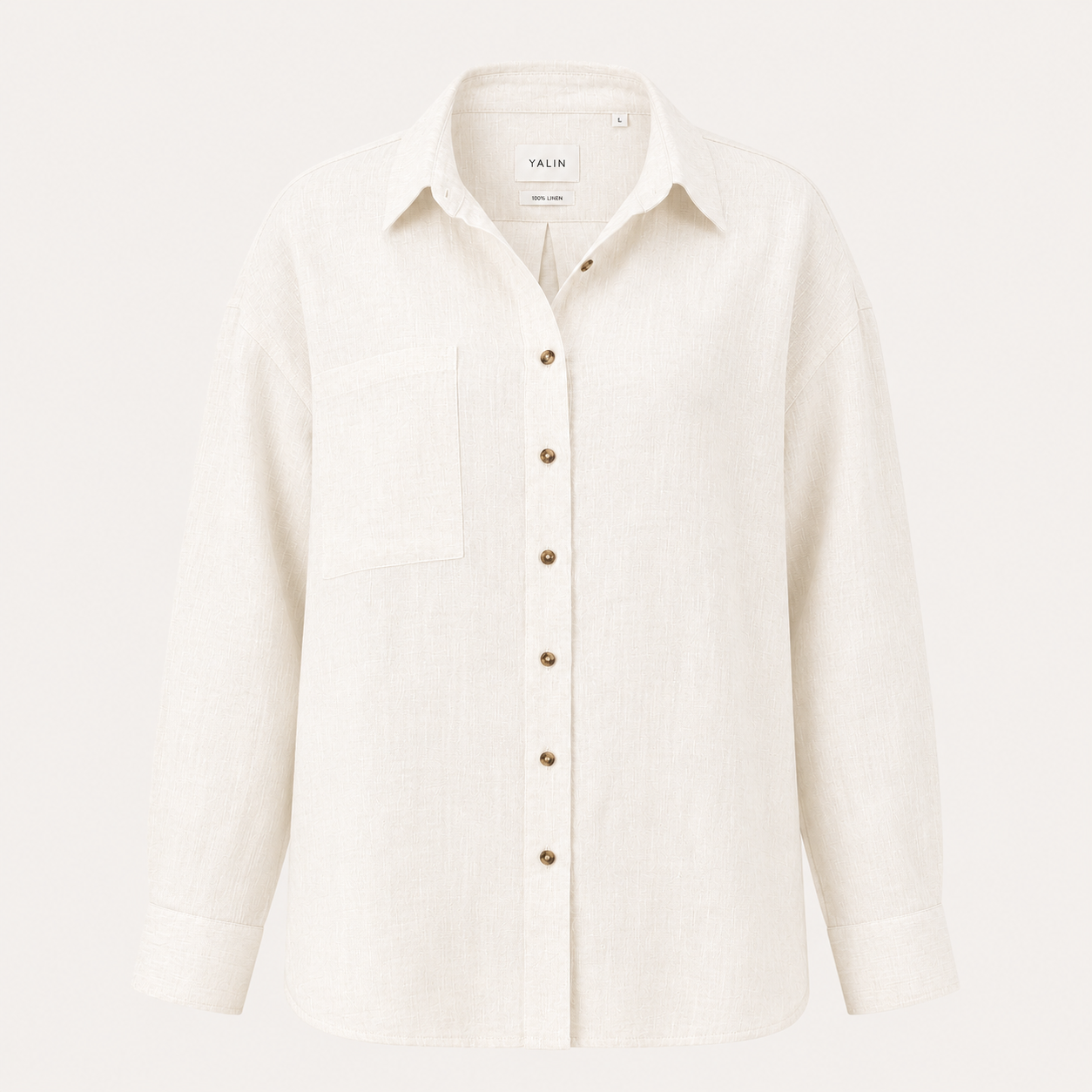 Oversized Linen Shirt