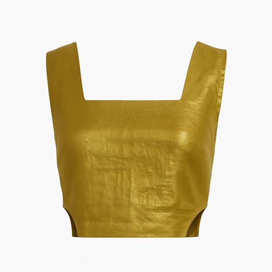 Golden Aura sleeveless top