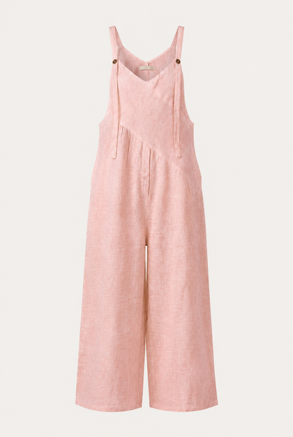 Linen Balloon Jumpsuit