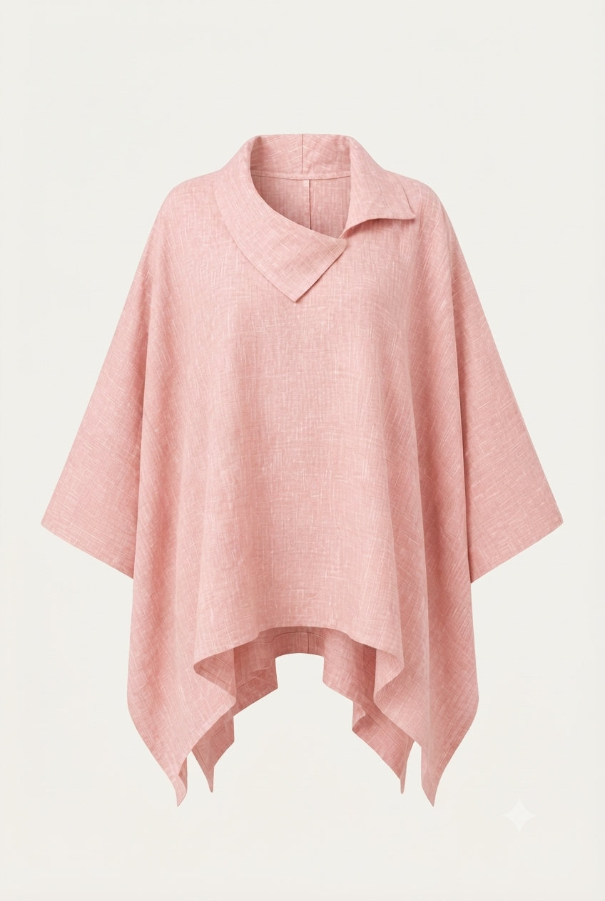 Linen Summer Poncho