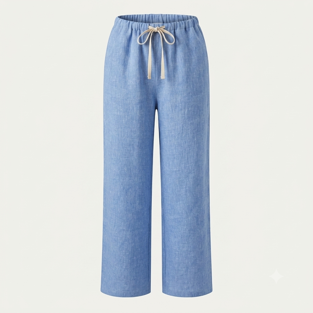 Linen Pants With Strings