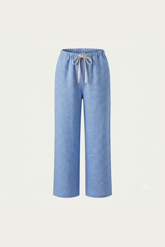 Linen Pants With Strings