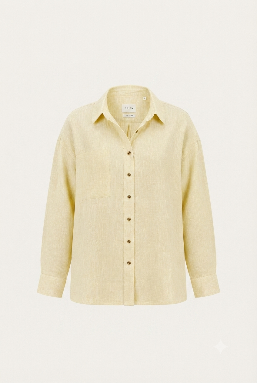 Oversized Linen Shirt