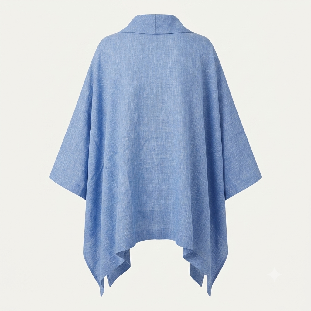 Linen Summer Poncho