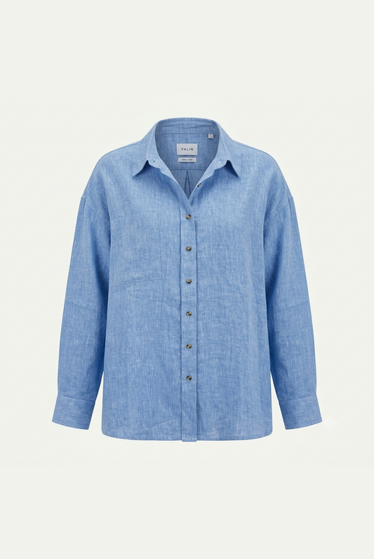 Oversized Linen Shirt