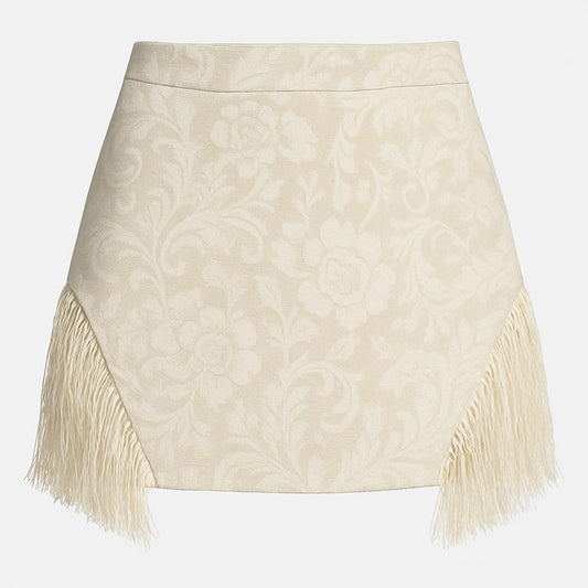 Floral Mini Skirt