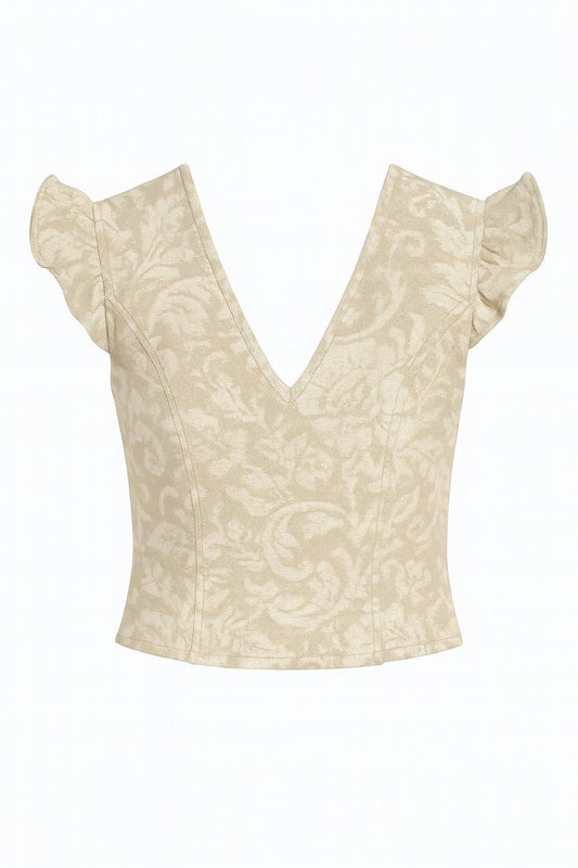 Floral Sleeveless Top