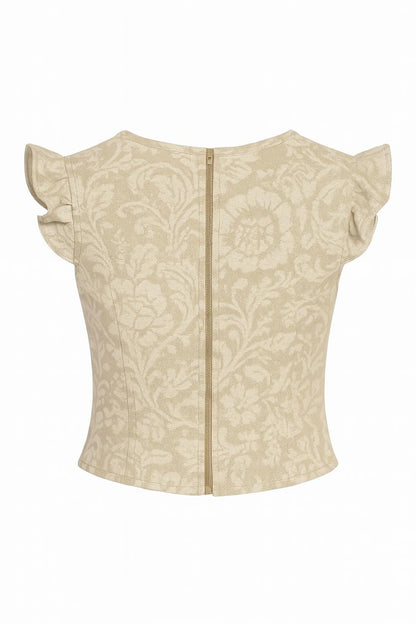Floral Sleeveless Top