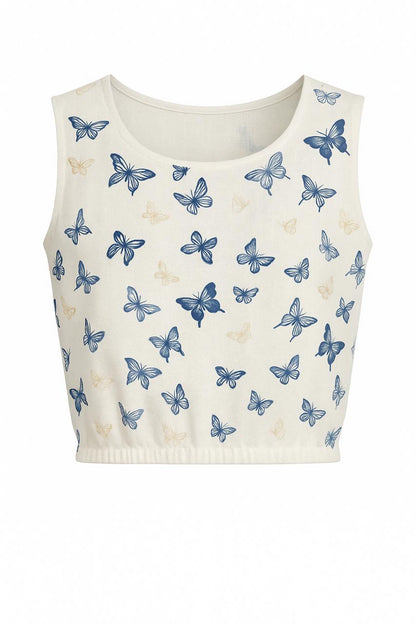 Tracksuit, Wide Sleeveless Top